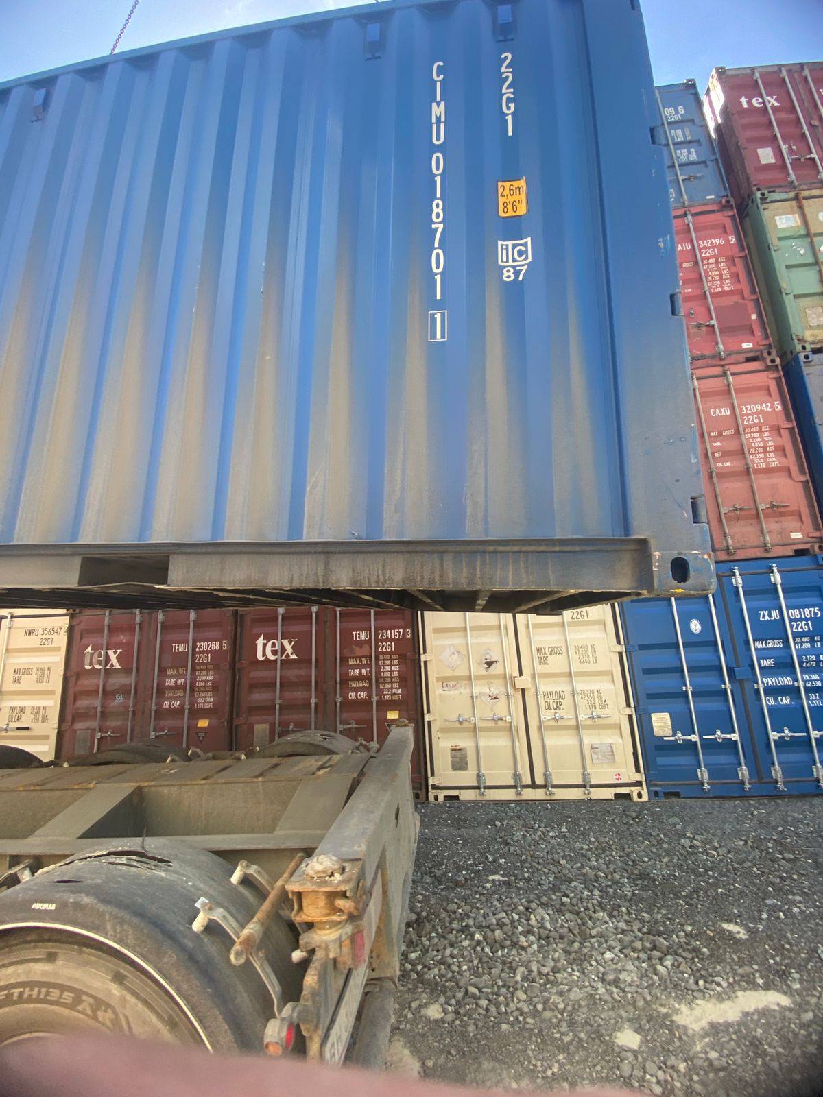 Морской контейнер CIMU0187011